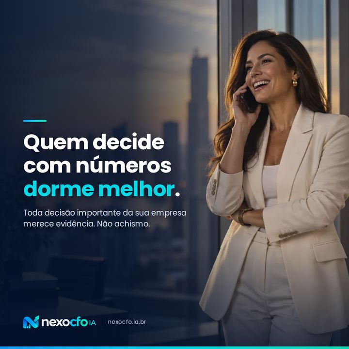 Quem decide com números dorme melhor.